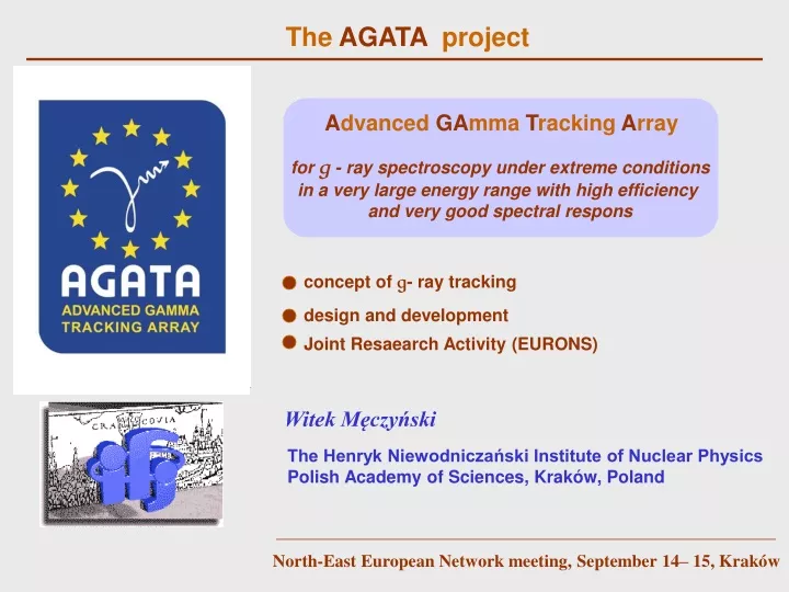 the agata project