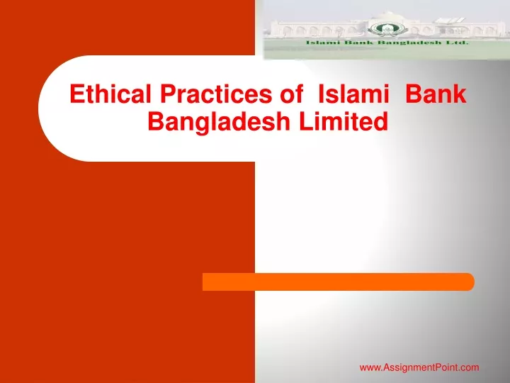 ethical practices of islami bank bangladesh limited