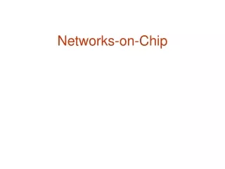 Networks-on-Chip