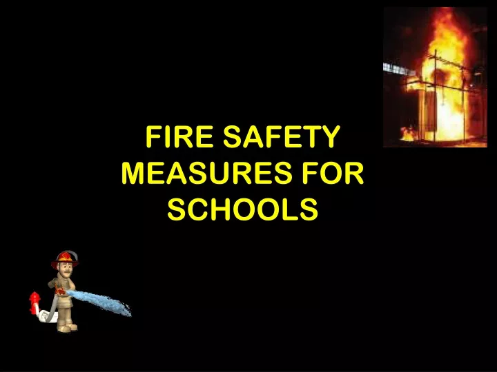 fire safety measures for schools