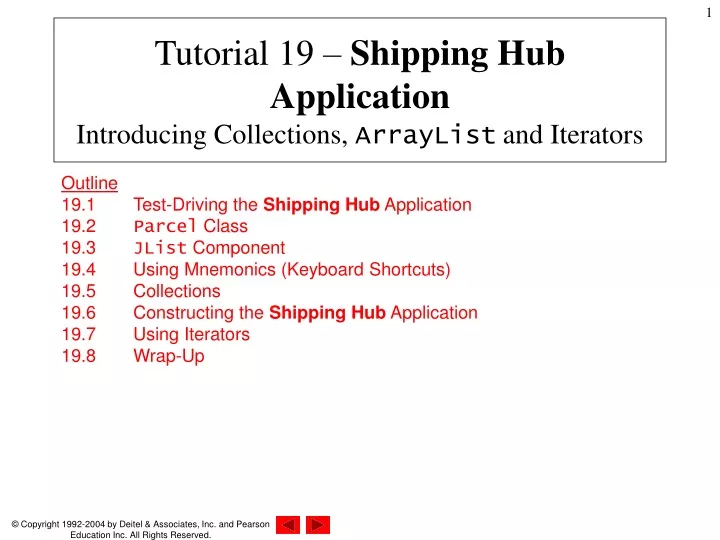 tutorial 19 shipping hub application introducing