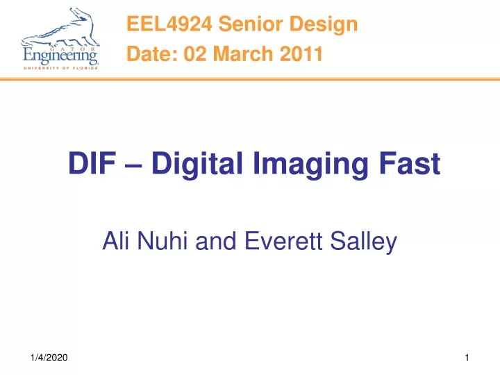 dif digital imaging fast