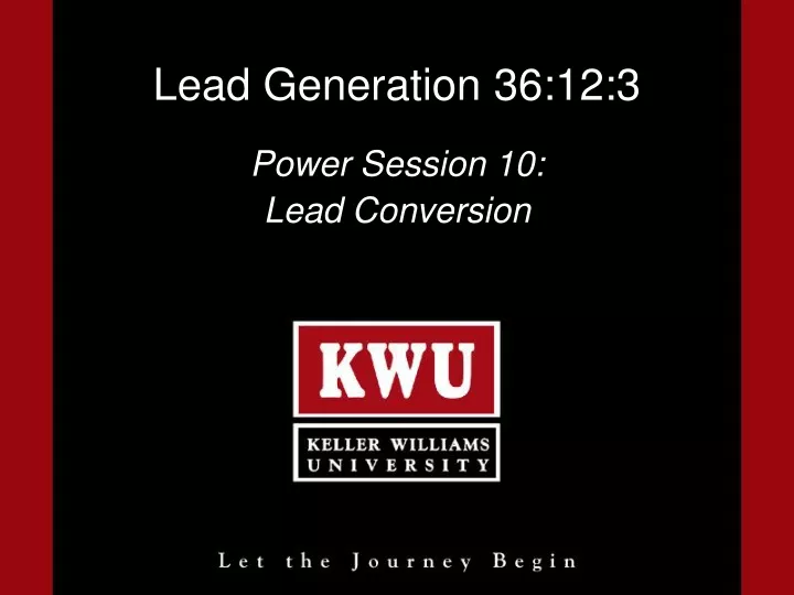 lead generation 36 12 3