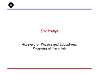 Eric Prebys