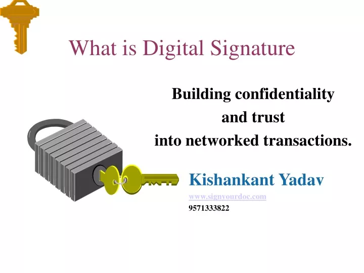 what is digital signature