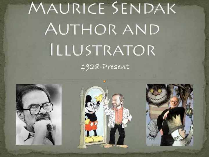 maurice sendak author and illustrator