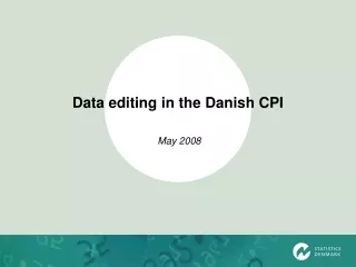 Data editing in the Danish CPI
