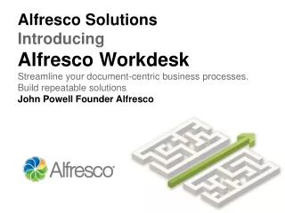 Alfresco streamlines business-critical document  processes loan origination insurance claims