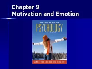 Chapter 9 Motivation and Emotion