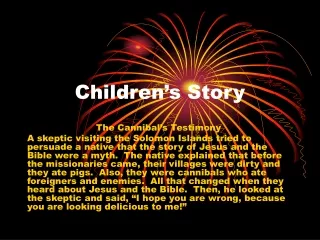 Children’s Story
