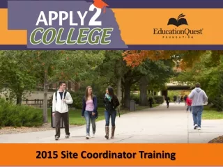What you need to know about the Apply2College Campaign
