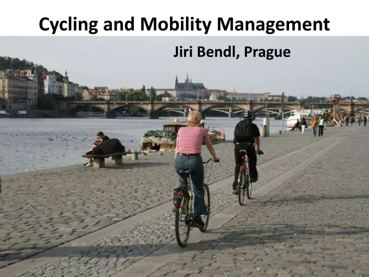 cycling and mobility management