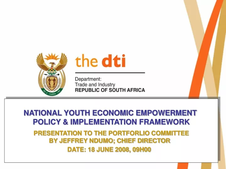 national youth economic empowerment policy