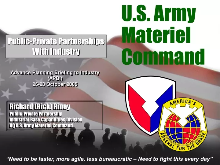 u s army materiel command