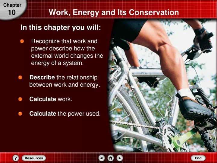 work energy and its conservation