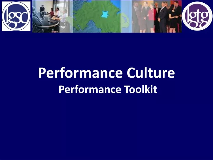 performance culture performance toolkit