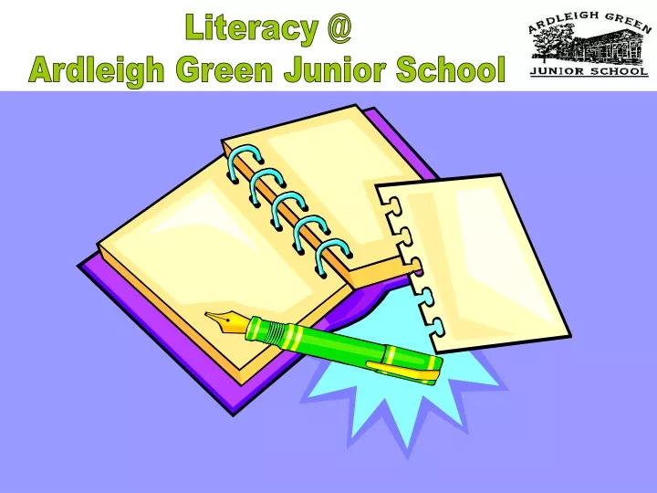 literacy @ ardleigh green junior school