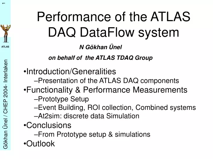 performance of the atlas daq dataflow system