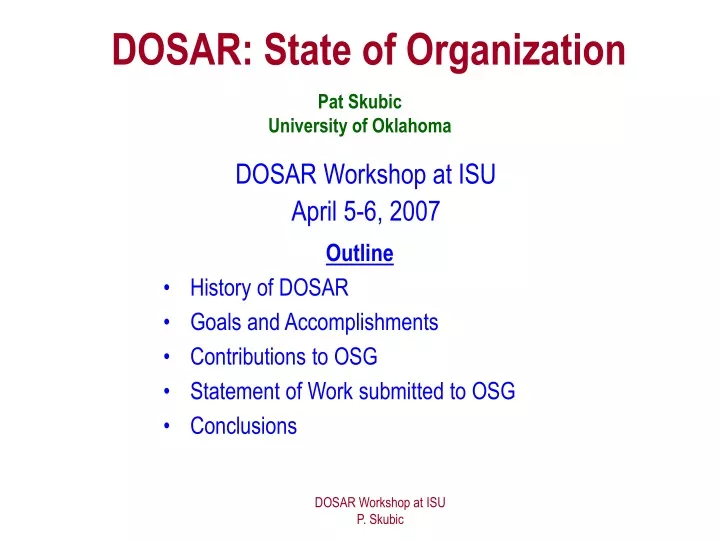 dosar state of organization