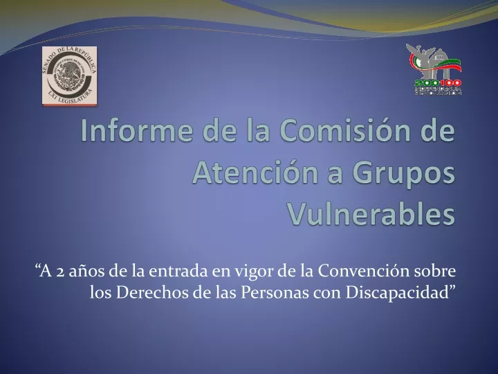 informe de la comisi n de atenci n a grupos vulnerables