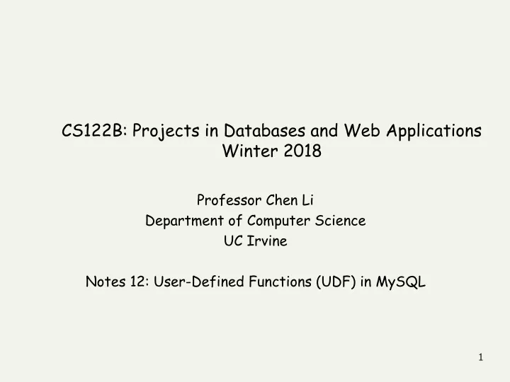 cs122b projects in databases and web applications winter 201 8