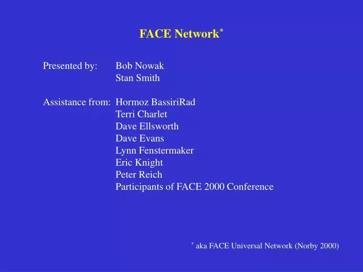 face network