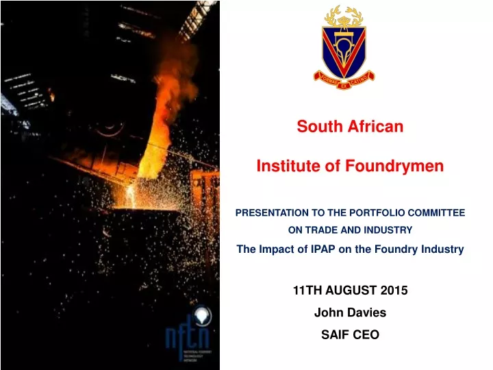 south african institute of foundrymen