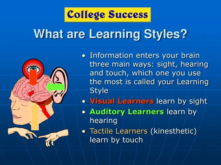 what are learning styles