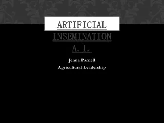 Artificial  Insemination A.I.