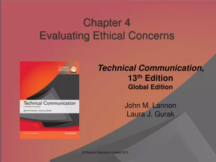 chapter 4 evaluating ethical concerns