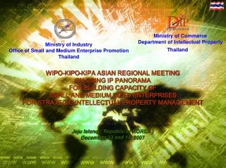 Ministry of Industry Office of Small and Medium Enterprise Promotion Thailand