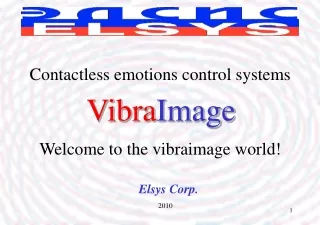 Contactless emotions control systems