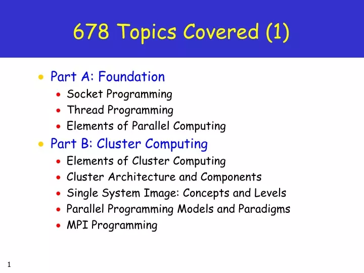 678 topics covered 1
