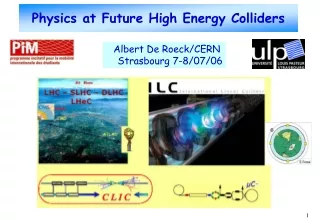 Physics at Future High Energy Colliders