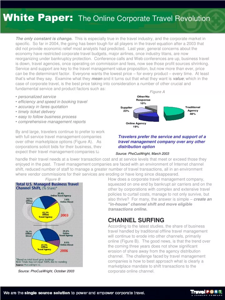 white paper the online corporate travel revolution