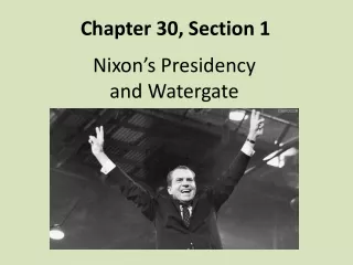 Chapter 30, Section 1