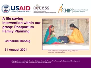 A life saving intervention within our grasp: Postpartum Family Planning
