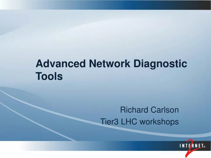 advanced network diagnostic tools