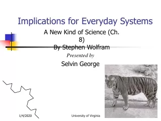 Implications for Everyday Systems