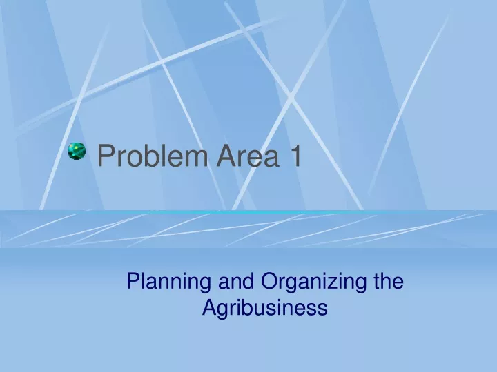 problem area 1