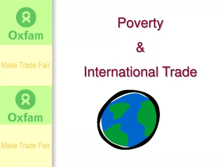 poverty international trade