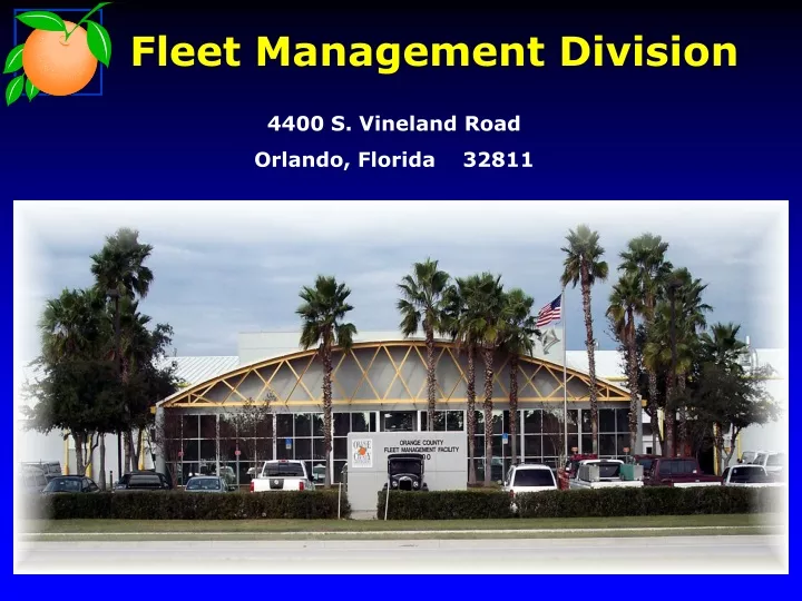 fleet management division
