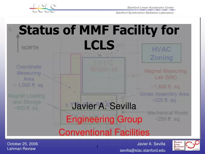 lcls mmf facility status