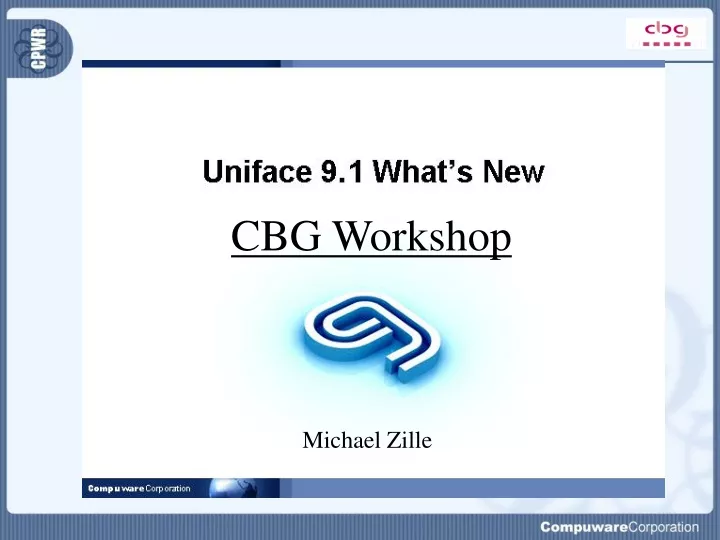 cbg workshop