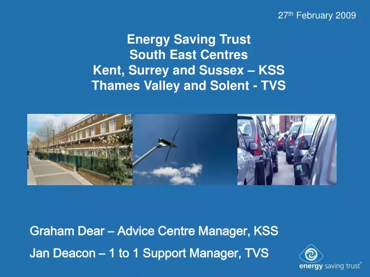 energy saving trust south east centres kent