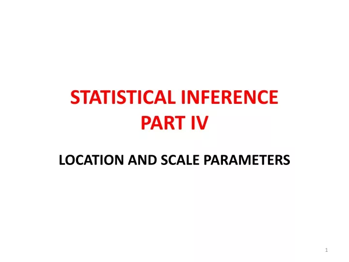 statistical inference part iv