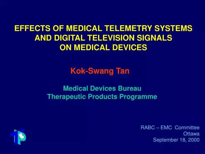 effects of medical telemetry systems and digital