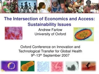 The Intersection of Economics and Access: Sustainability Issues