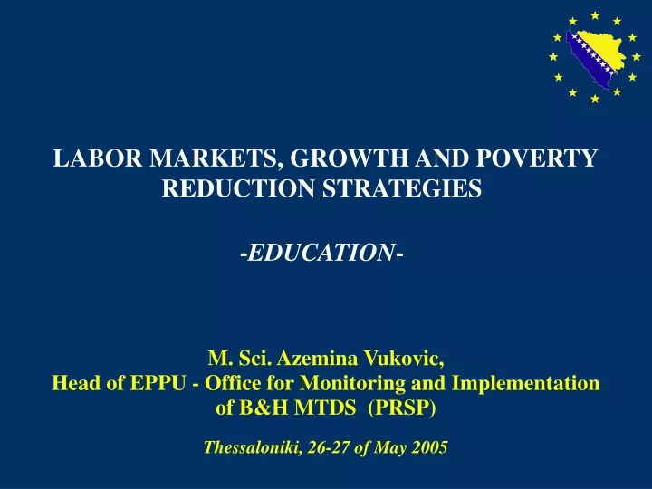 labor markets growth and poverty reduction