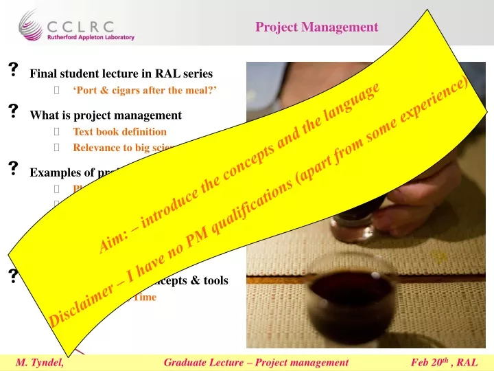 project management